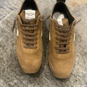 Rag & Bone Men's Brown Suede Sneakers